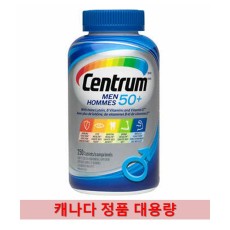 센트룸 실버 멀티 비타민 250정-포 맨 50+ Centrum Complete Multivitamin and Mineral Supplement for Men