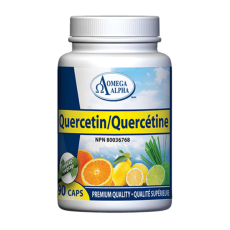 오메가알파 케르세틴 Quercetin 500mg 90베지캡슐 퀘르세틴