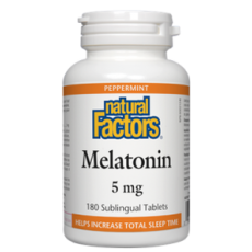 내추럴팩토스 멜라토닌 Melatonin 5mg 180정