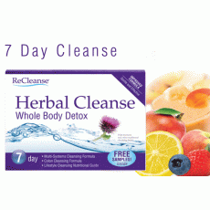 허발 클린즈 보디 디톡스 Herbal Cleanse Whole Body Detox 7 Day Kit