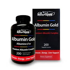 캐나다 알부민 BeeHappy Albumin Gold 1500mg, 200capsules
