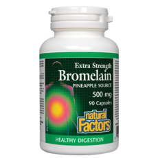 네추럴팩터스 브로멜라인 Natural Factors Bromelain  500mg 90캡슐