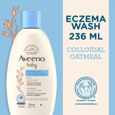 아비노 아토피 습진 케어 세정제, Aveeno Eczema Care Wash with Colloidal Oatmeal 236 mL