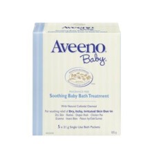 Aveeno 베이비 습진 치료 진정 목욕 트리트먼트 5 x 21g